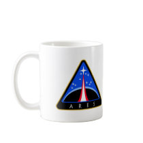 NASA Ares Rocket Logo Mug