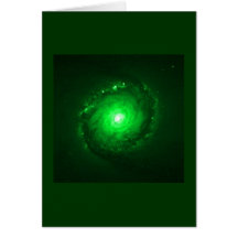 NASA - Galaxy NGC1512 in Visible Light Greeting Card