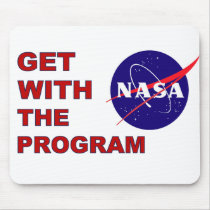 NASA Get With The Program Mouse Mats