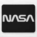 NASA Grey Worm Logo mousepads