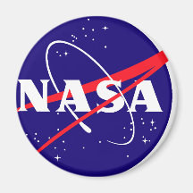 NASA Meatball Logo Magnets