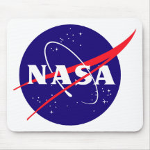 NASA Meatball Logo Mouse Pad