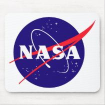 NASA Meatball Logo Mouse Pads