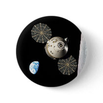 NASA Orion in Lunar Orbit Pins
