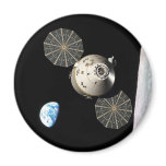 NASA Orion in Lunar Orbit magnets
