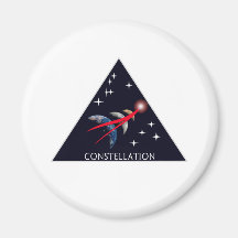 NASA Project Constellation Logo Magnets