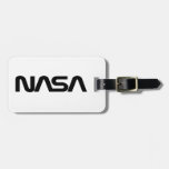NASA Worm Logo Tags For Bags