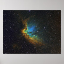 NASAs 142 Caroline open cluster Print