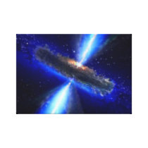 NASAs Black Hole Gallery Wrap Canvas
