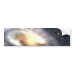 NASAs Bursting with Stars and Black Holes bumper stickers