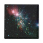 NASAs Chaotic Star Birth Refrigerator Magnets