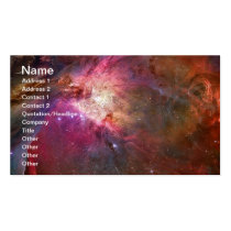 NASAs Orion Nebula Business Cards