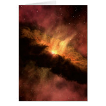 NASAs Planet-Forming Disc Greeting Card