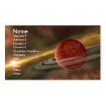NASAs Planets and dwarf planets Business Card