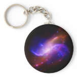 NASAs spiral galaxy M106 Key Chains