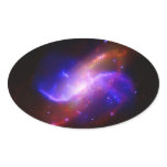 NASAs spiral galaxy M106 stickers