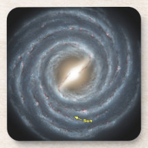 NASAs Sun in the Milky way Drink Coaster