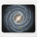 NASAs Sun in the Milky way mousepads