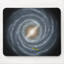 NASAs Sun in the Milky way Mousepads