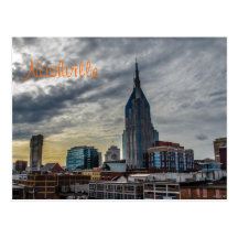 Nashville Postcard w/text
