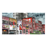 nashville tennessee country music capital art photo cards