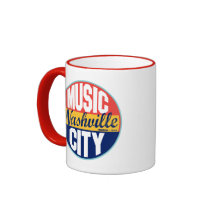 Nashville Vintage Label Mug