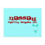 Nassau 2011 Spring Break Postcard