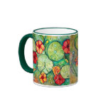 "Nasturtium Fantasy" mugs