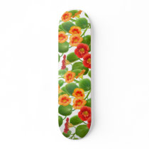 Nasturtium Flower Vines Skateboard