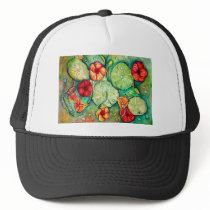 Nasturtium Water Fantasy Hat