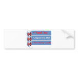 Natal Day, August 3rd, 2009, Nova Scotia, Canada Bumper Stickers