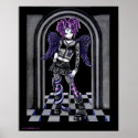 Natasha Gothic Tattoo Angel Poster posters