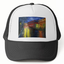 Natchitoches, Louisiana at Night Trucker Hat