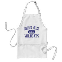 Nathan Weeks Wildcats Middle Des Moines Iowa Apron