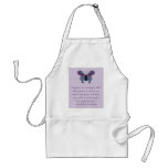Nathaniel Hawthorne Butterfly Happiness Apron