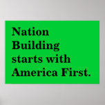 nation building print