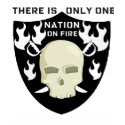 NATION ON FIRE - THERE IS ONLY ONE t-shirts