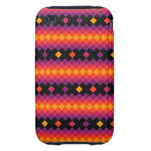 Nation Purple Orange iPhone 3 Tough Covers