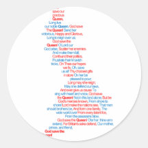 National Anthem Stickers