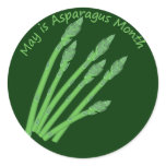 National Asparagus Month Sticker