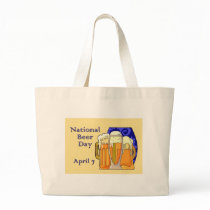 National Beer Day April 7 Canvas Bag