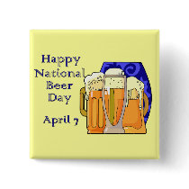 National Beer Day April 7 Pins