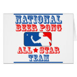 National Beer Pong Team cards