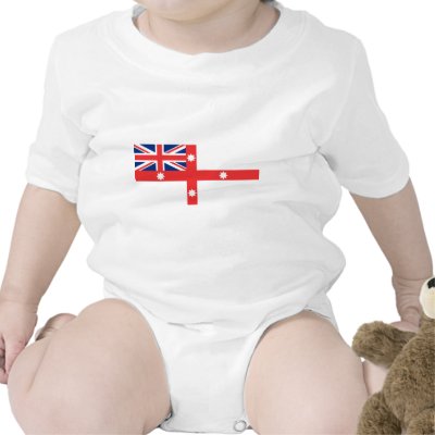 National Colonial Flag ( Australia 1823) T-shirt by FlagTshirts