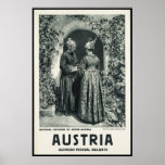 National costumes of Upper Austria Posters