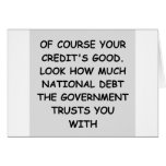 national debt cards