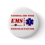 National EMS Week 2008 Button