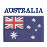 National Flag of Australia embroidered shirts