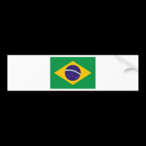 National Flag of Brasil bumper stickers