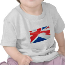 National Flag Of Great Britain T Shirts
